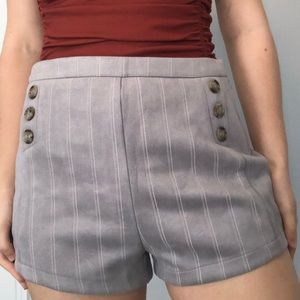 She and Sky High-Waisted Boutique Shorts